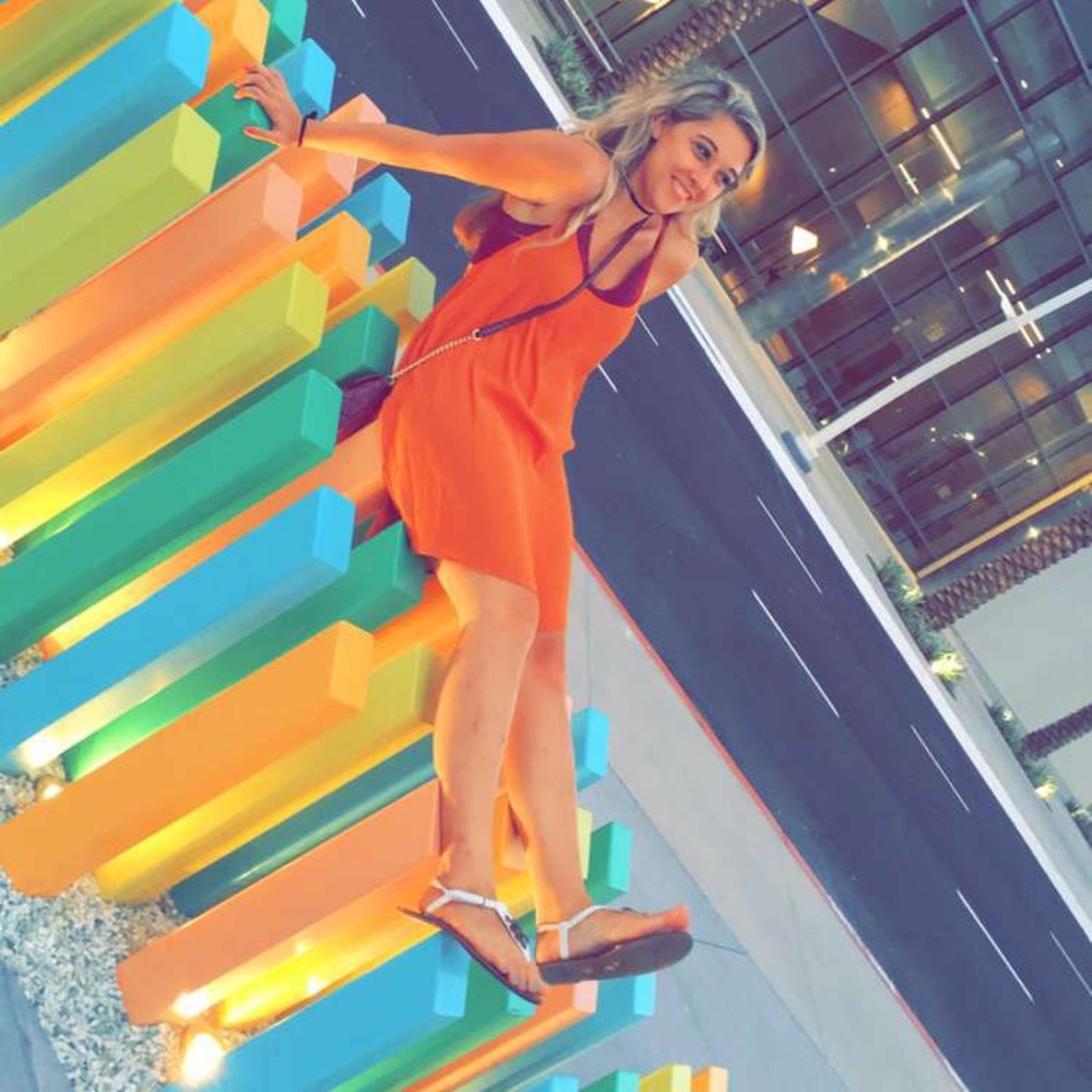 Mustard summer dress